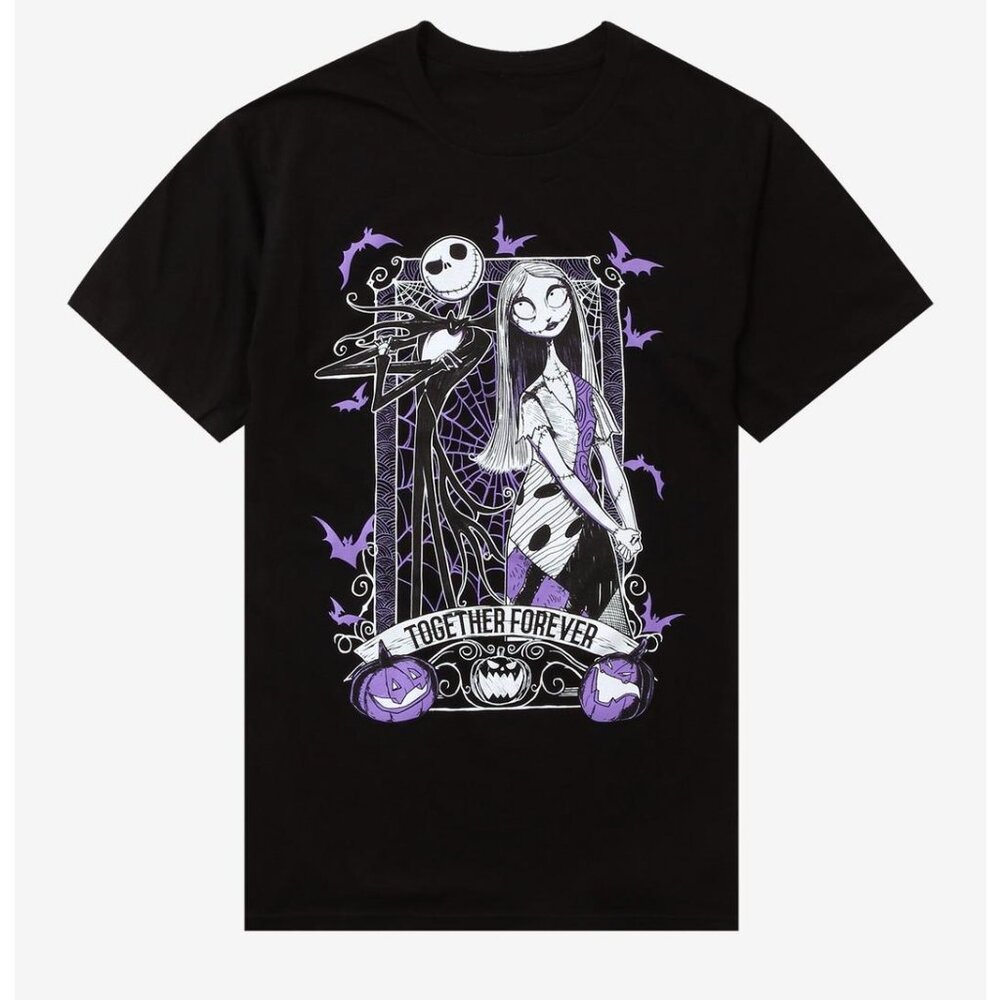 The Nightmare Before Christmas Jack & Sally Together Forever T-Shirt 98